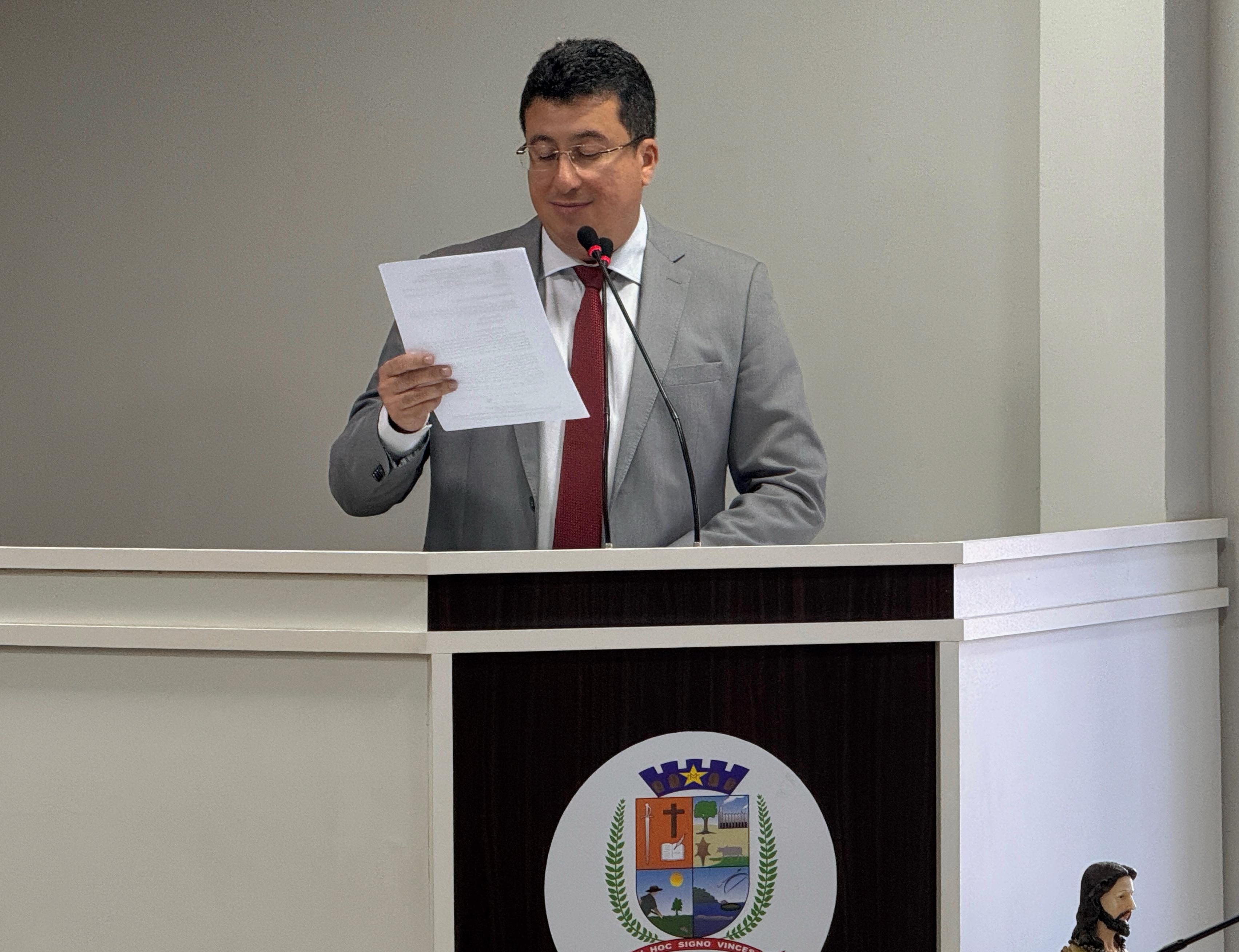 Vereador Fábio Cardoso propôs a aquisição de um veículo para o IML e a construção de um alojamento na comunidade São João do Jacú