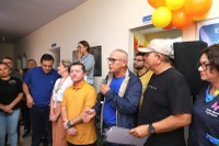Vereador Fernando Menezes participa da entrega da Telessaúde na comunidade Santa Rita da Valéria