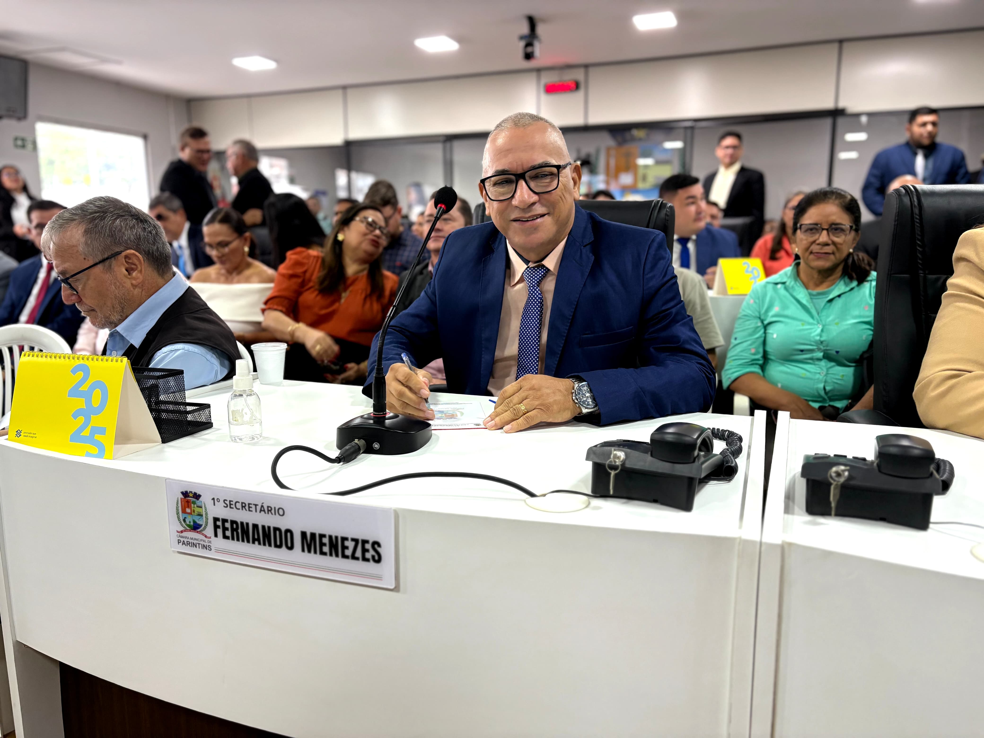Vereador Fernando Menezes reforça o compromisso de continuar contribuindo com os interesses da população parintinense