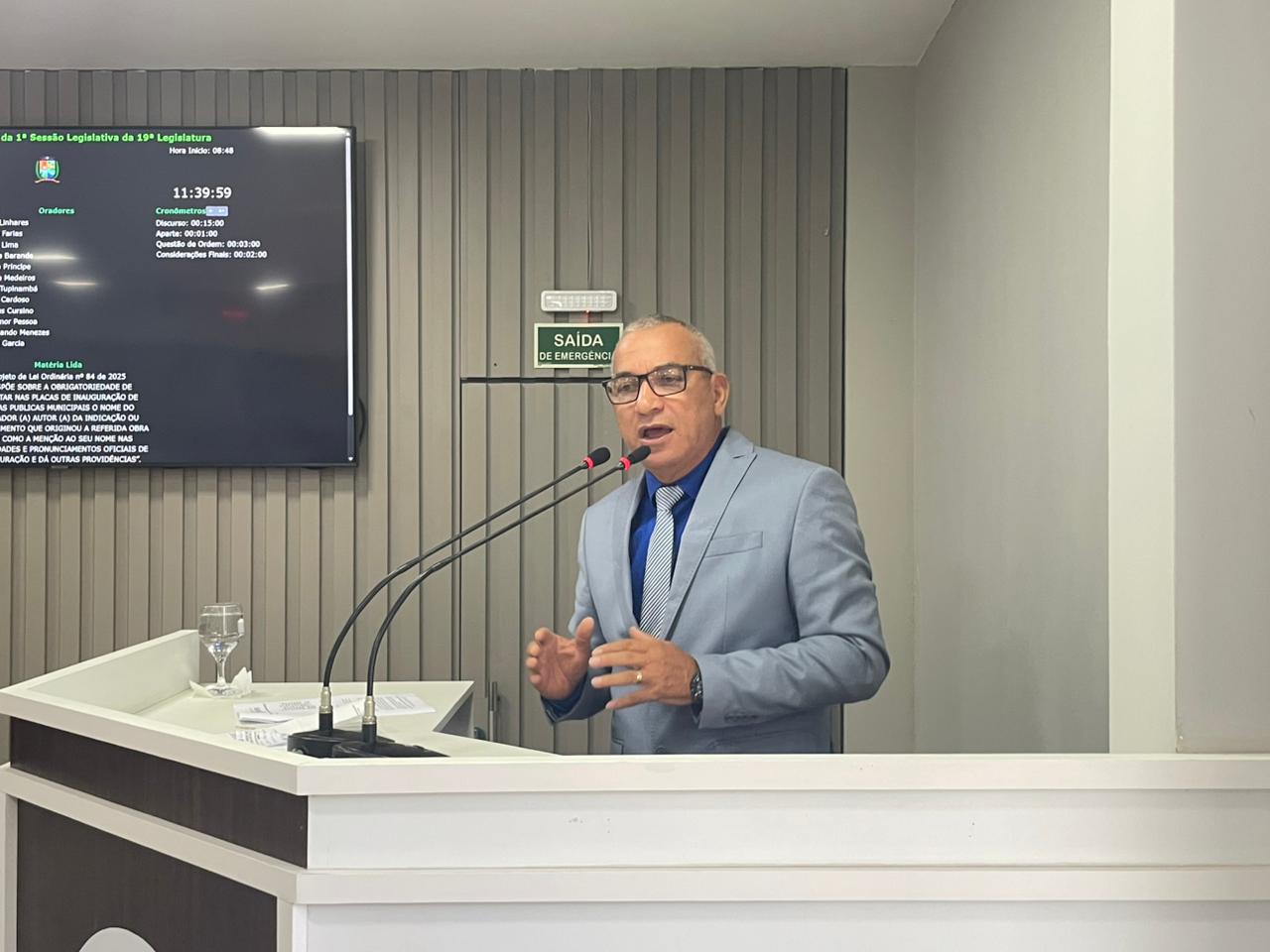 Vereador Fernando Menezes solicita construção de UBS e Quadra Poliesportiva na comunidade São José da Terra Preta do rio Mamuru