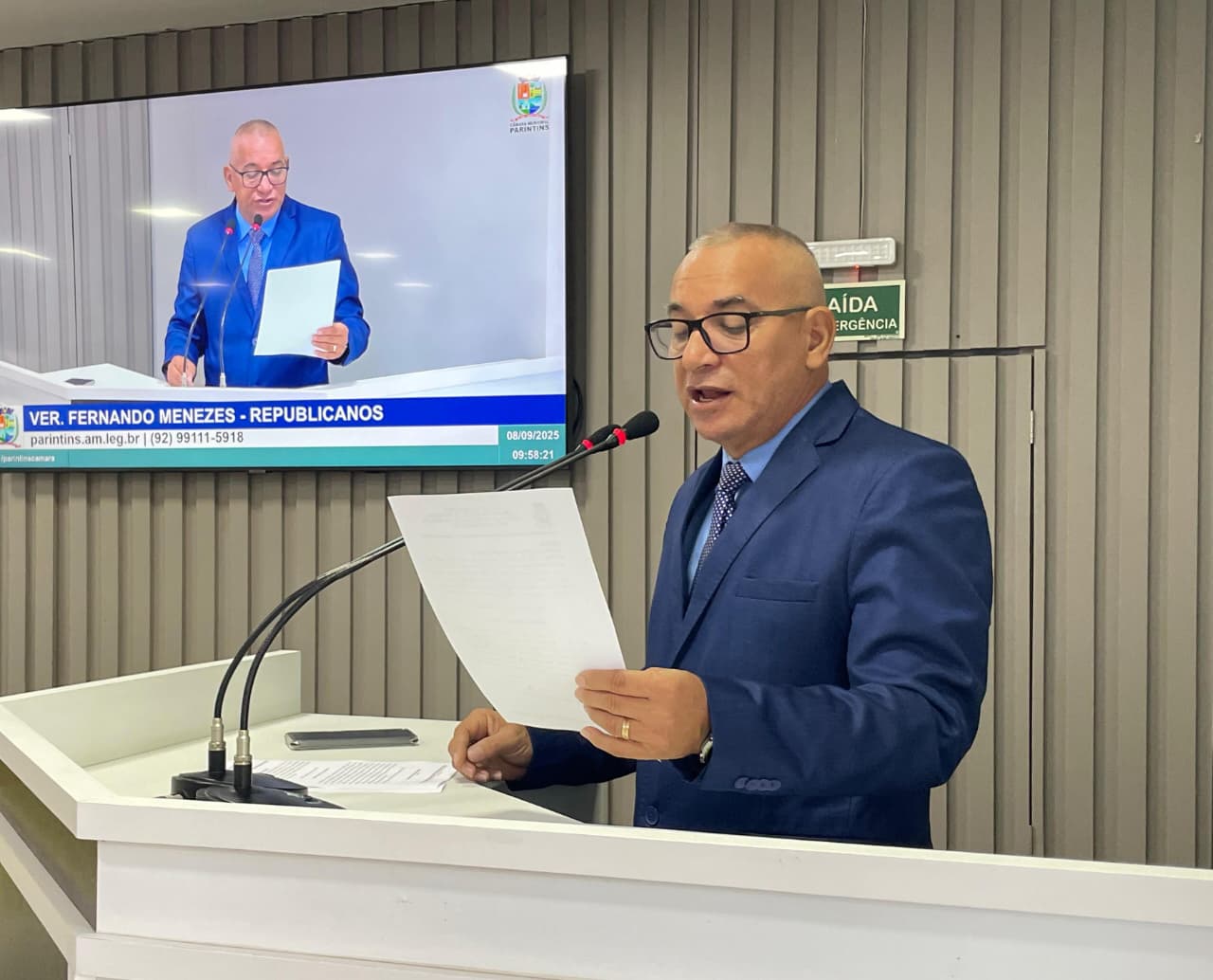 Vereador Fernando Menezes solicita médico oncologista para atendimento no município de Parintins