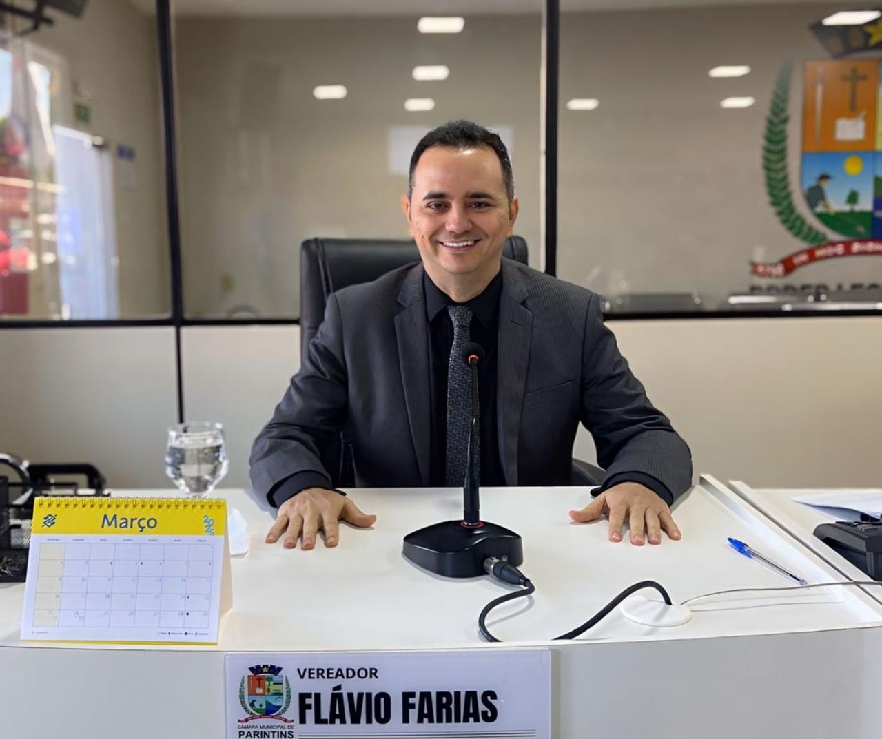 Vereador Flávio Farias é eleito Presidente da Comissão de Saúde, Saneamento e Assistência Social