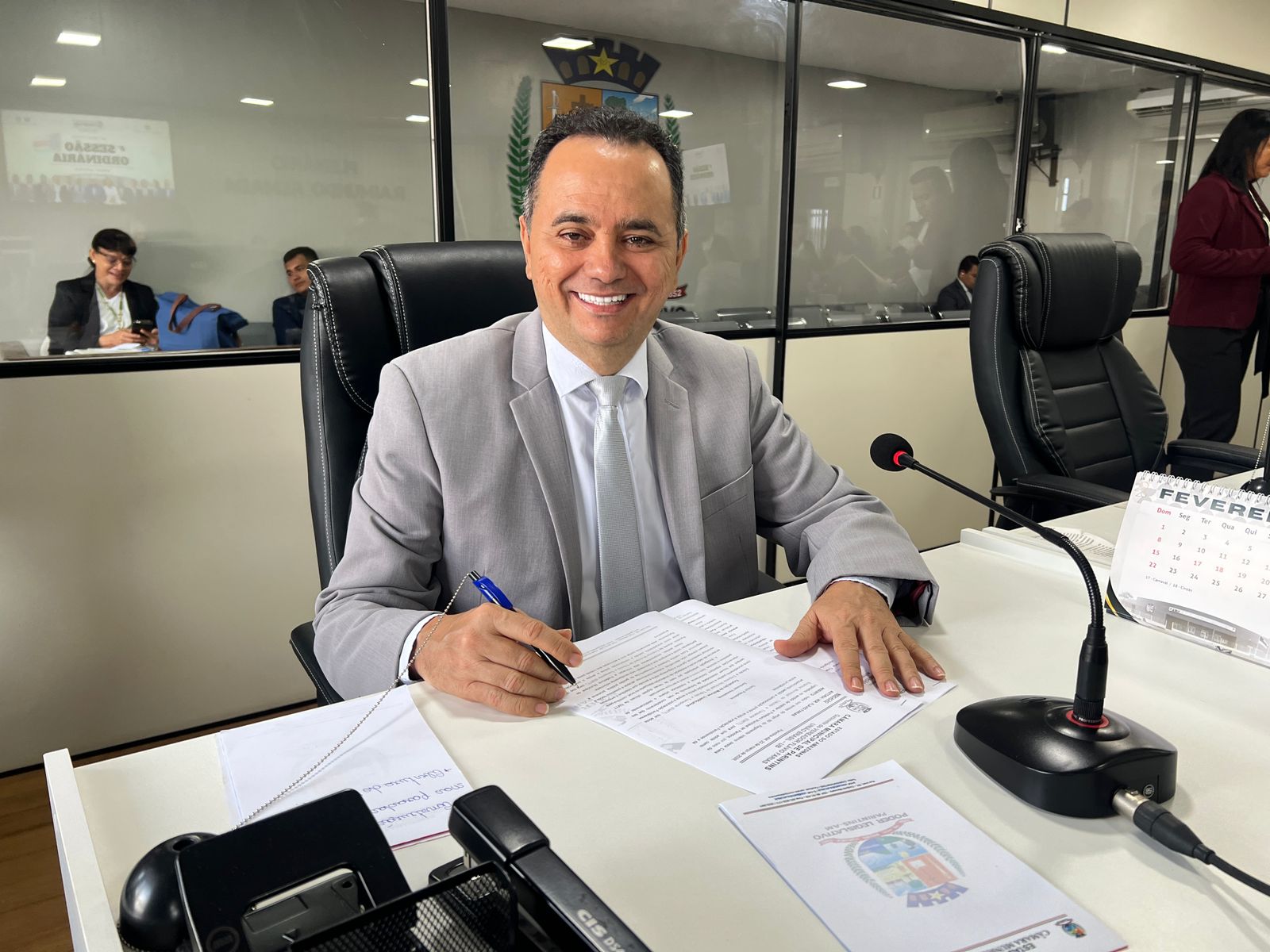 Vereador Flávio Farias solicita reforma da Escola Santo Antônio no Mocambo do Arari