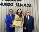 Vereador Julvan Medeiros entrega Título de Cidadania Parintinense à jornalista Daniela Assayag em sessão solene marcada por emoção e reconhecimento Vereador Julvan Medeiros entrega Título de Cidadania Parintinense à jornalista Daniela Assayag em sessão solene marcada por emoção e reconhecimento