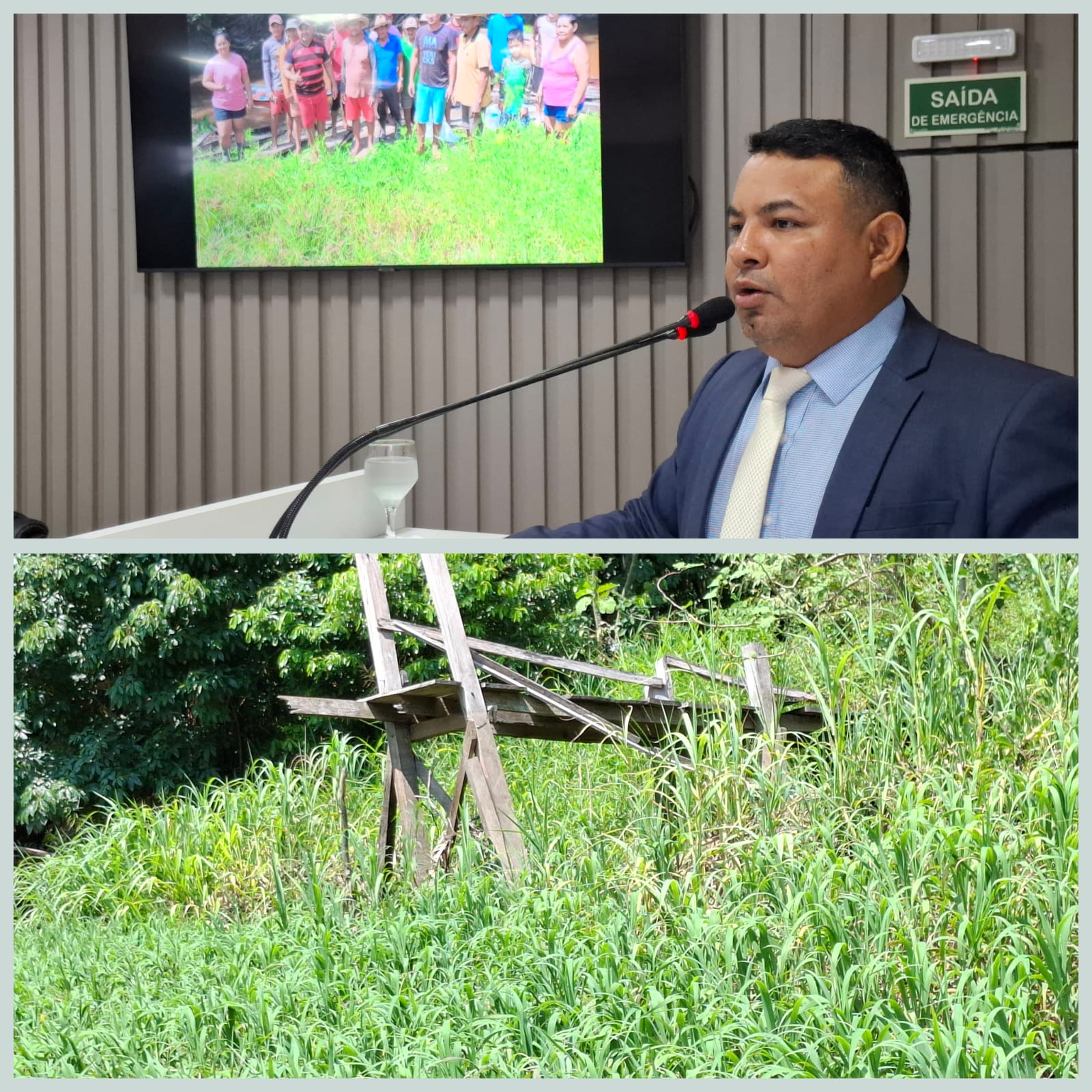 Vereador Naldo Lima apresenta demandas da comunidade Santa Rita do Boto