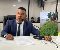 Vereador Naldo Lima encaminha pedido de capina e limpeza das orlas da cidade
