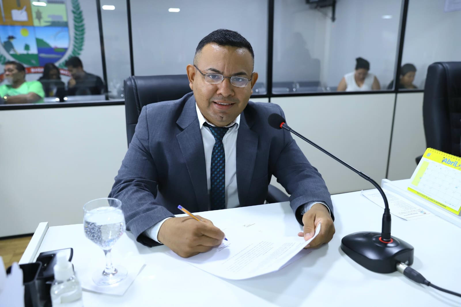 Vereador Naldo Lima foi autor da ação da Justiça Itinerante na sede de Parintins