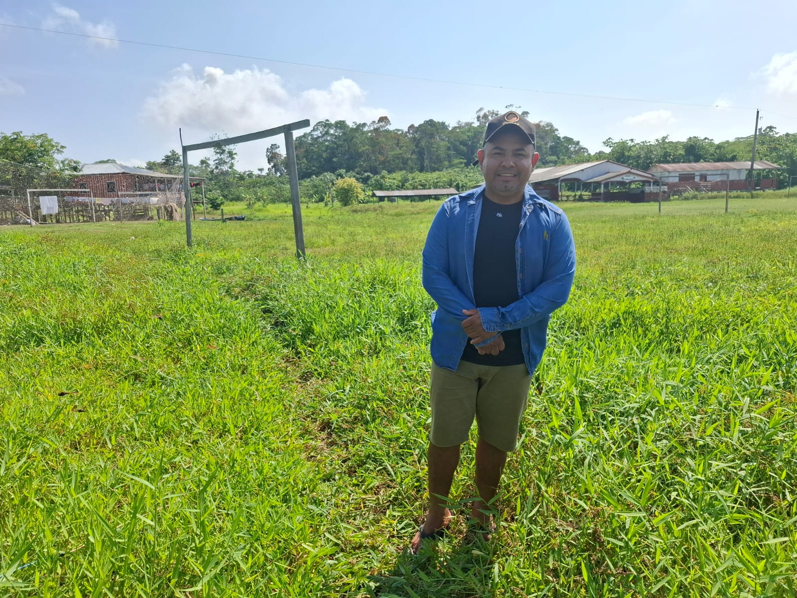 Vereador Naldo Lima solicita sistema de iluminação para o campo de futebol da Brasília   