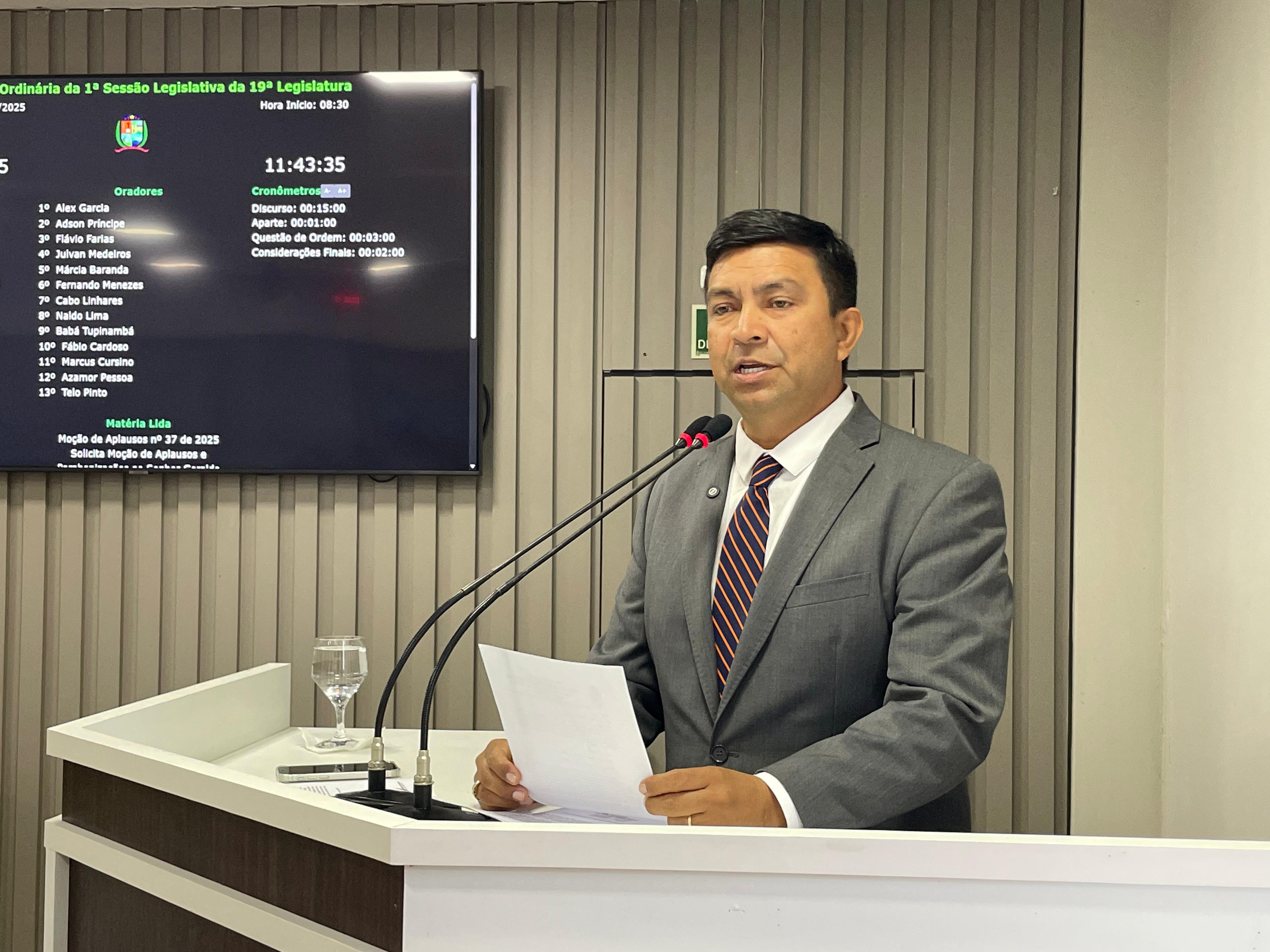 Vereador Telo Pinto solicita melhorias para comunidade Nossa Senhora do Aduacá