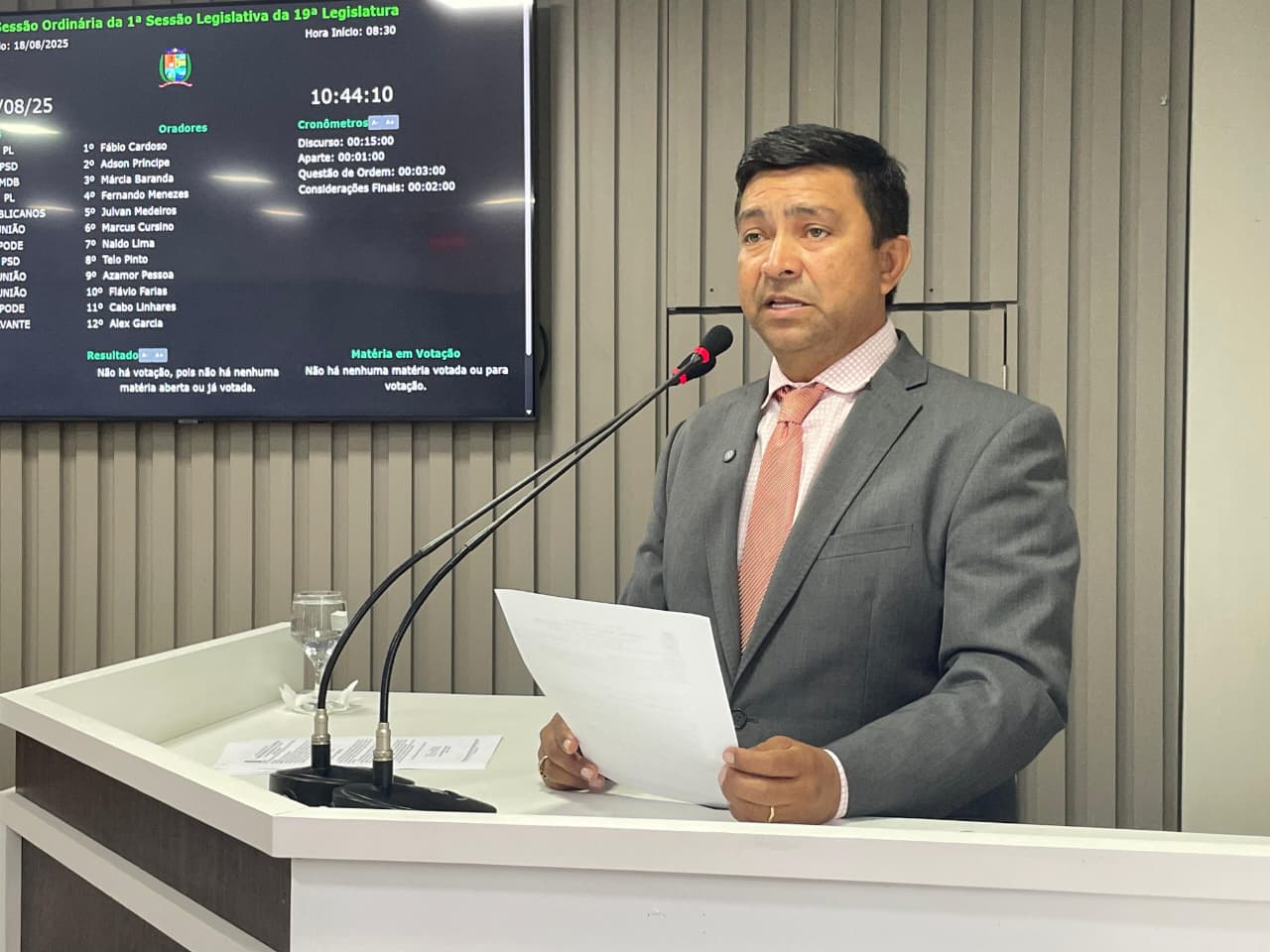 Vereador Telo propõe regionalização da merenda escolar