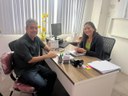 Vereador visita Secretaria de Educação para conhecer o funcionamento e discutir melhorias no Ensino Municipal Vereador visita Secretaria de Educação para conhecer o funcionamento e discutir melhorias no Ensino Municipal