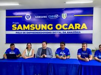Vereadora Márcia Baranda parabeniza feira de inovação e tecnologia do Projeto Ocara