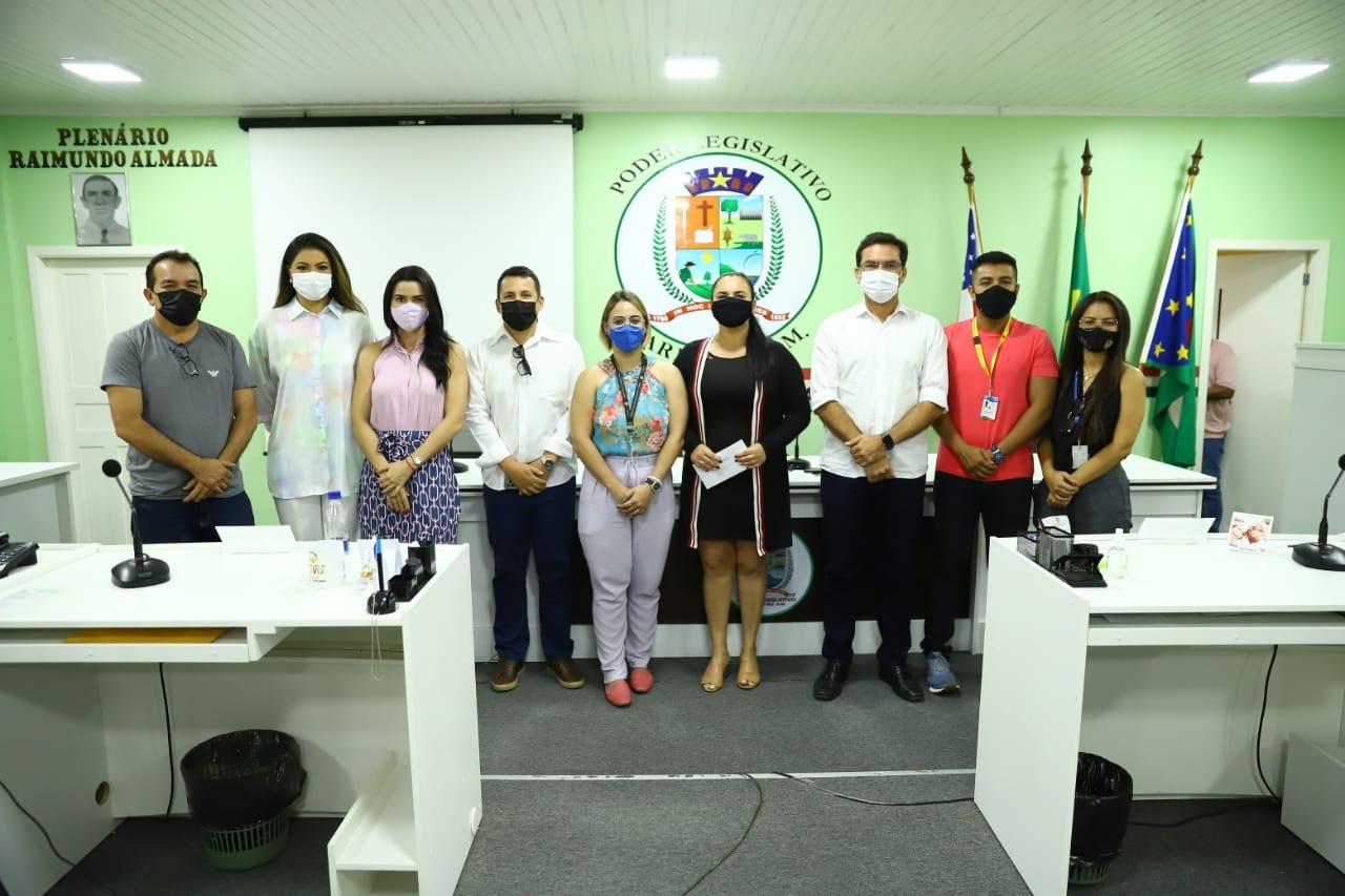 Vereadores de Parintins dialogam com Servidores do TCE-AM sobre projeto "Ouvidoria + Presente"