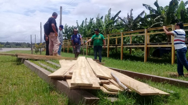 Vereadores fiscalizam andamento para implantação do Salta-Z em São Sebastião do Boto e Divino Espírito Santo do Paraná do Espírito Santo do Meio