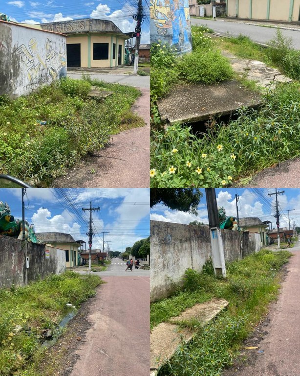 Marcus Cursino solicita melhorias de infraestrutura no bairro São Vicente
