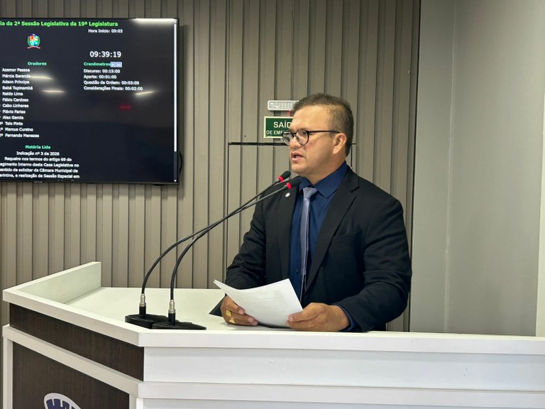 Vereador Adson Príncipe apresenta indicação para melhorias estruturais na Orla da Francesa