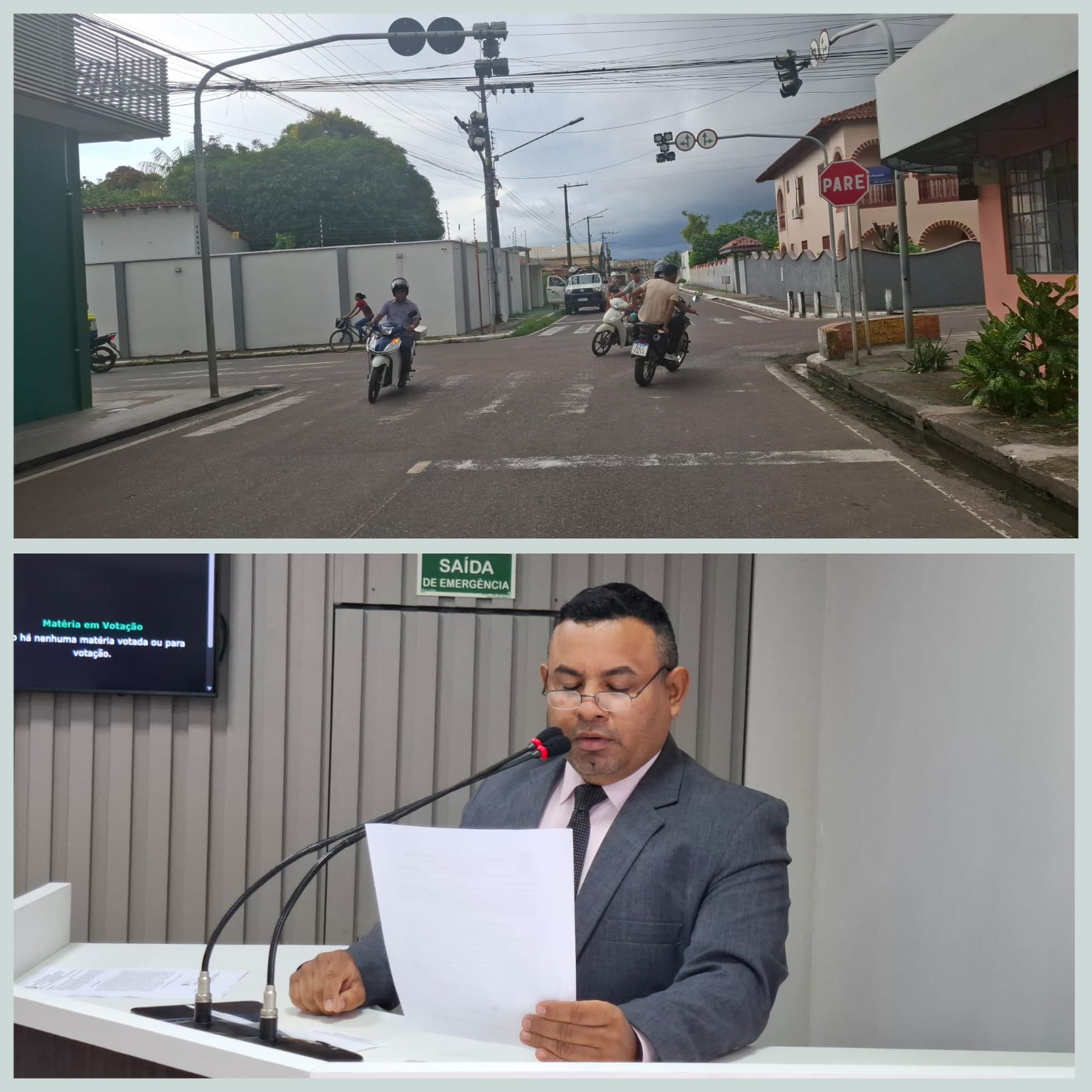 Vereador Naldo Lima solicita a EMTT que resolva a pane nos Semáforo do cruzamento das Ruas Silva Meireles e Herbert de Azevedo 